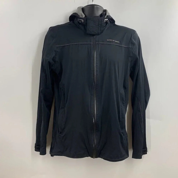 Adidas Men's Porsche Design P5000 Full Zip WindBreaker Hooded Jacket Size S - Picture 1 of 16